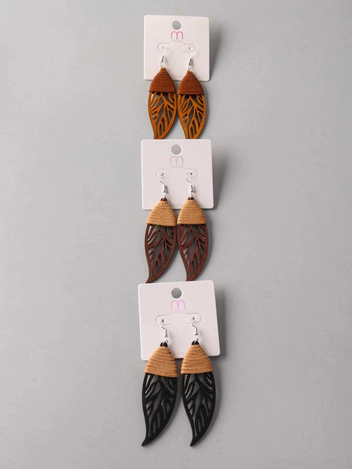 LEAF EARRINGS - The Garment Garden Boutique