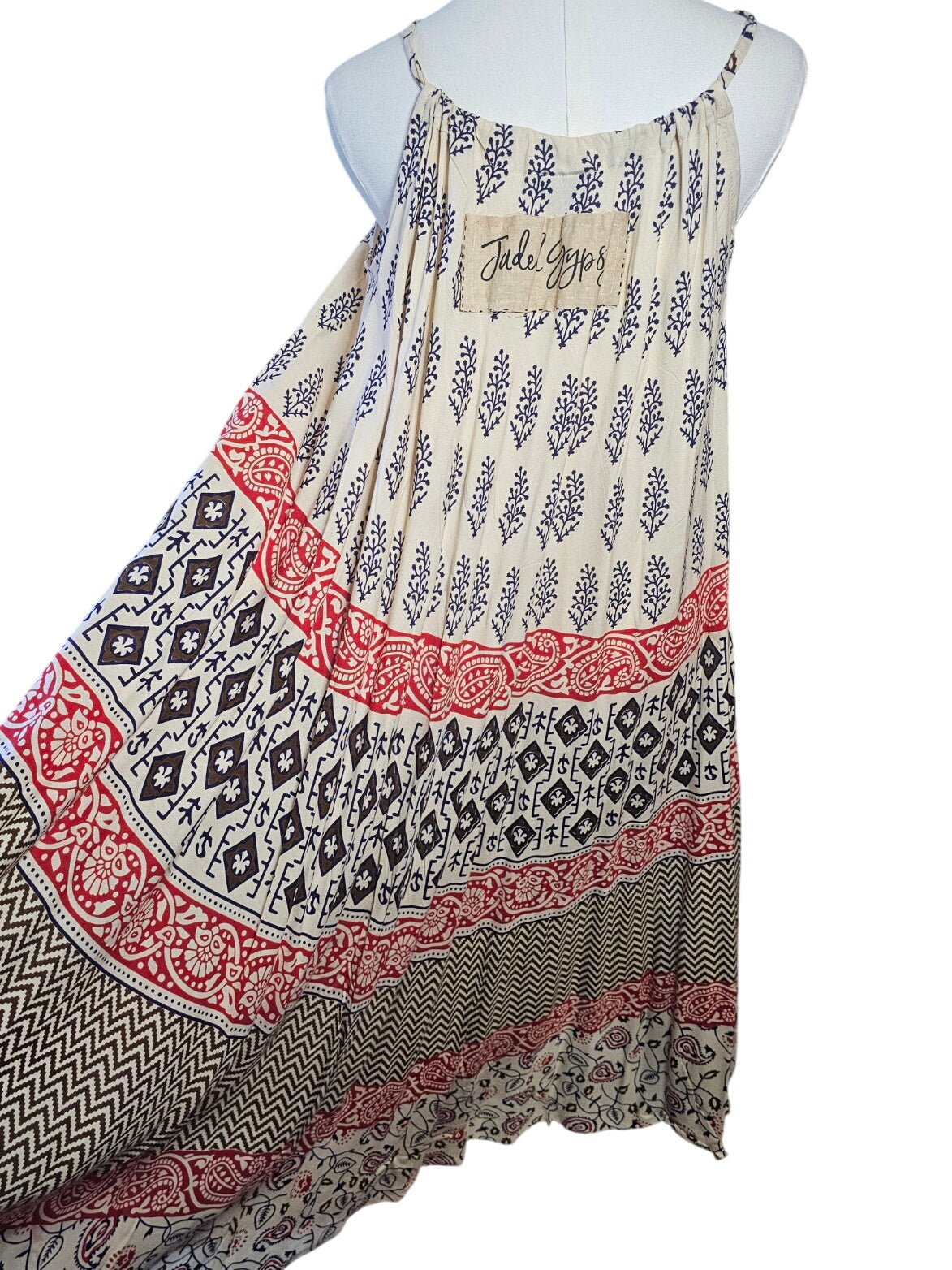 Jaded Gypsy Boho Maxi Dress – Festival & Outdoor Wedding Guest Dress - The Garment Garden Boutique