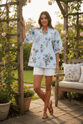 After Work Style - Botanical Tunic