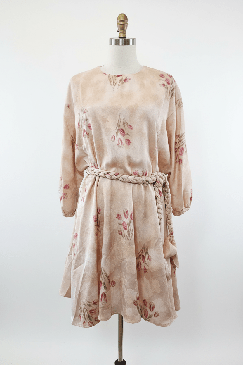 Arose Tulip Mini Dress - The Garment Garden Boutique