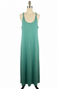 Green Maxi Dress - Front