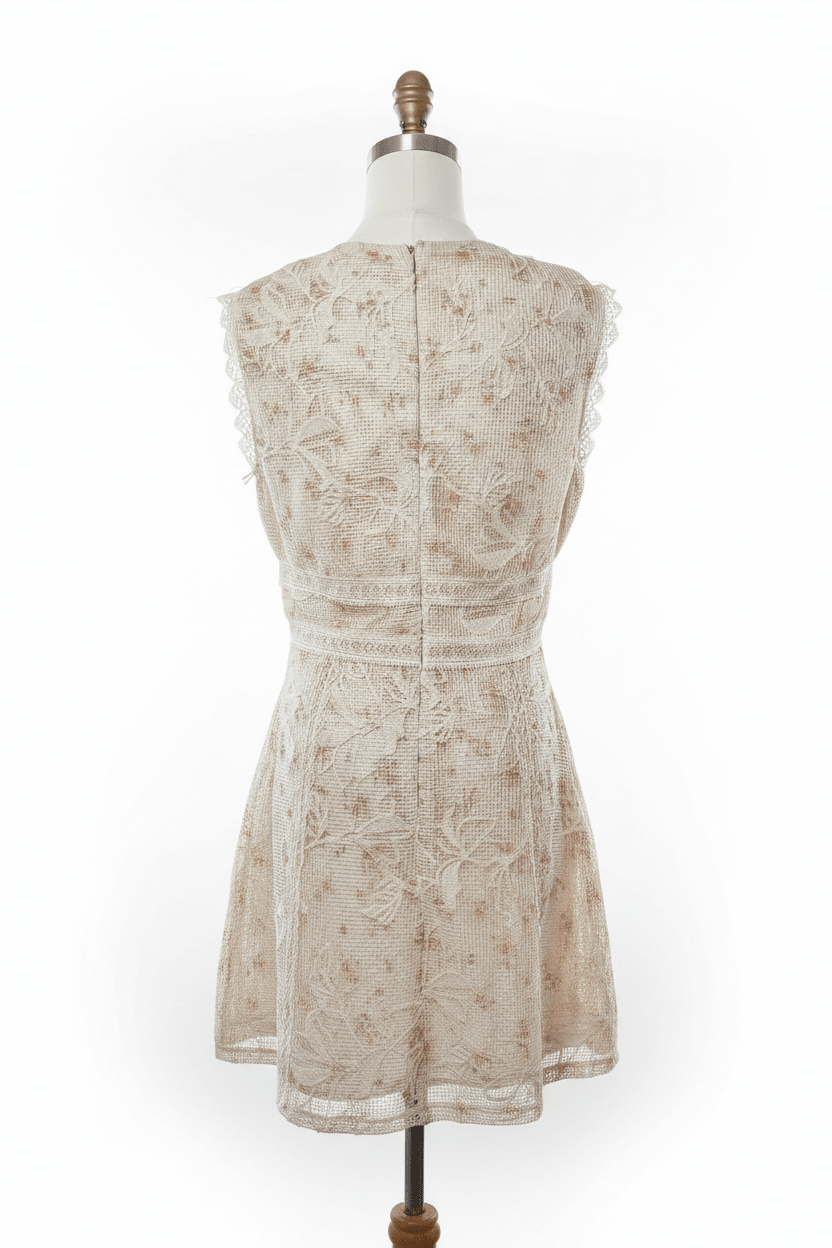 Arose Lace Mini Dress - The Garment Garden Boutique
