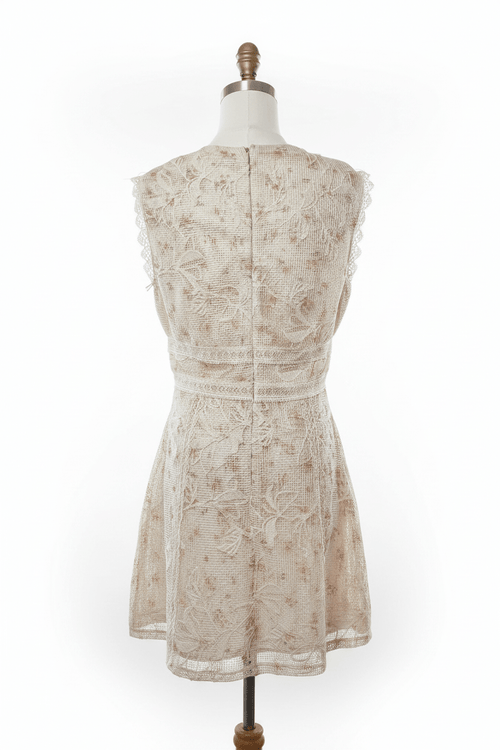 Arose Lace Mini Dress - The Garment Garden Boutique