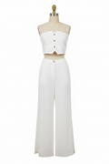White Pant Suit - Studio